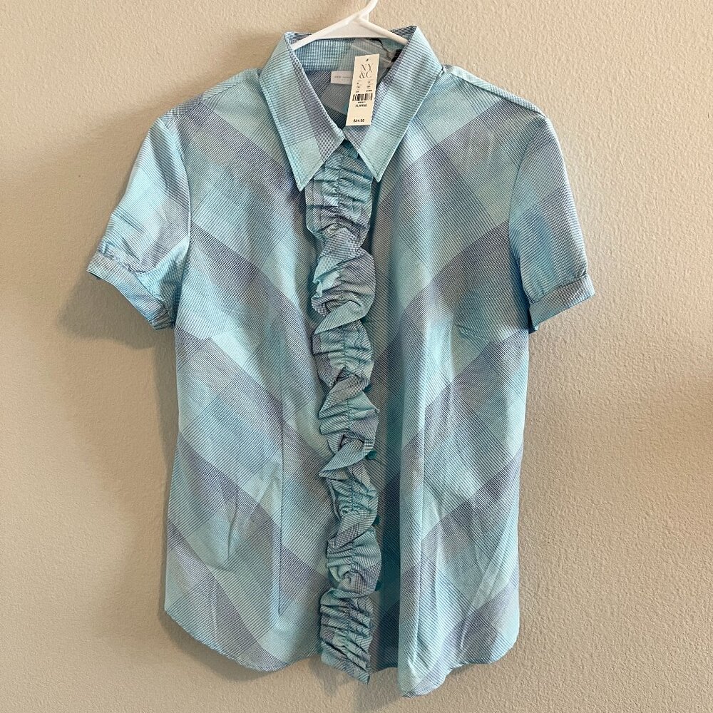 New York & Co Stretch The Madison Shirt - Sz XL (NWT)